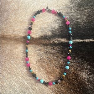 Karma Stacks Multicolor Beaded Necklace